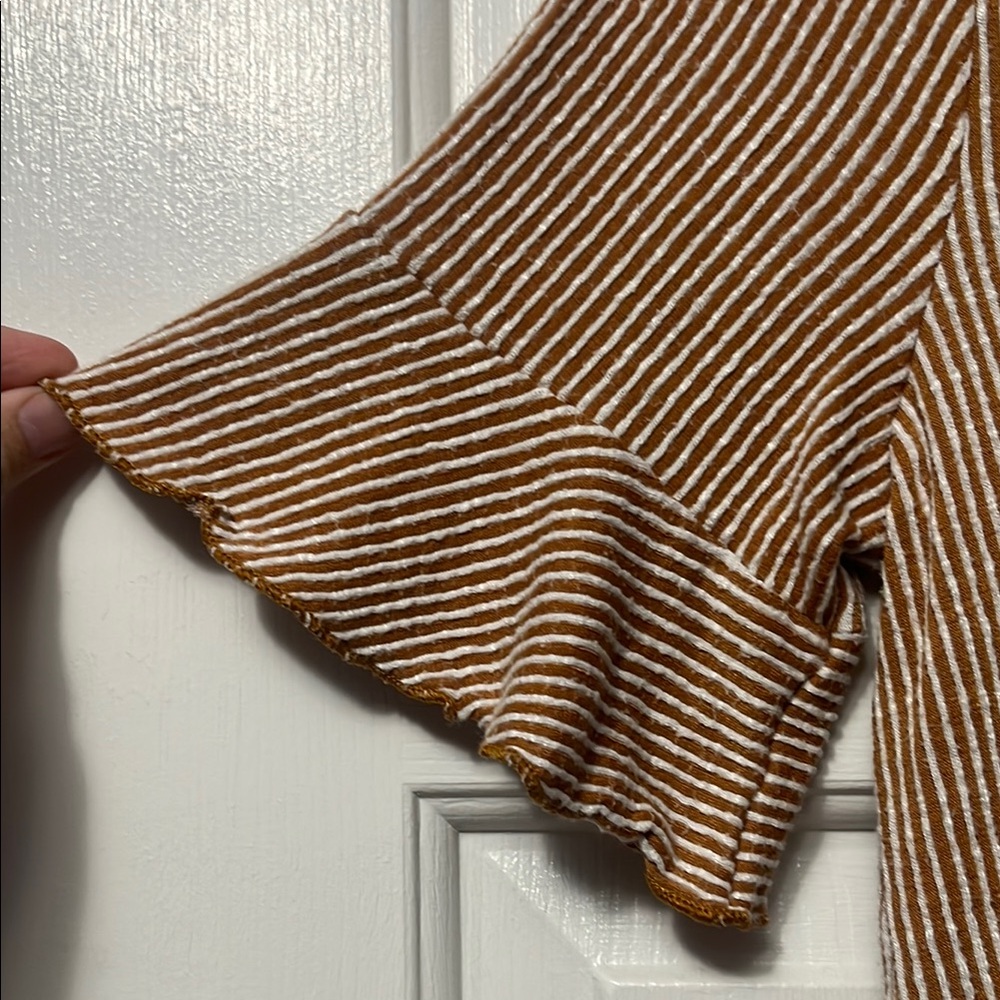 Striped Button-Up Top - Picture 3 of 6